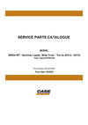 Case 580SN WT Backhoe Loader Tier 4a Parts Manual 675734720PC