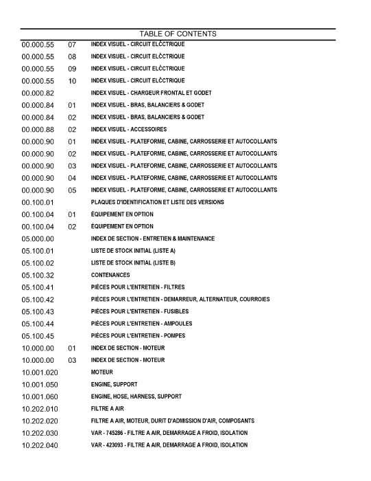 Case 580SN WT BACKHOE LOADER Parts Manual 675736750PC
