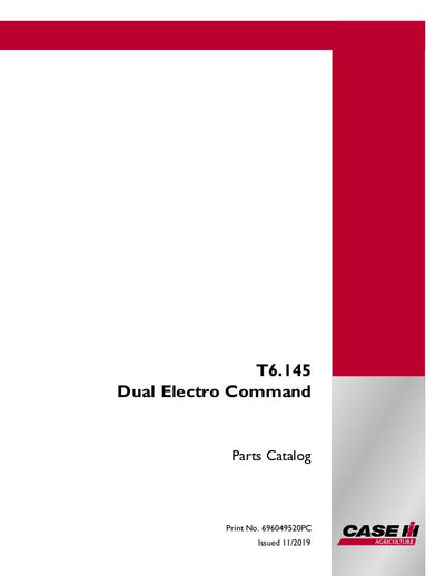 Case IH T6.145 TRACTOR TIER 4B MY18 Parts Manual Parts Manual