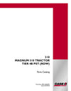 Case IH 310 MAGNUM TRACTOR TIER 4B PST (ROW) Parts Manual 696110043PC