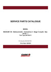 Case IH 145 MAXXUM Multi controller Parts Manual 696158473PC