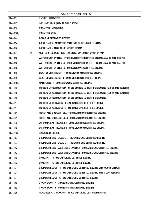 Case 650K Series 1 Crawler Parts Manual 7-7611NA