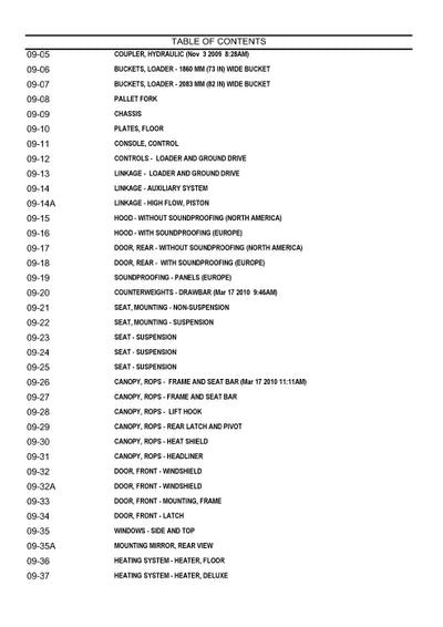 Case 90XT Skid Steer Loader Parts Manual 7-8230NA