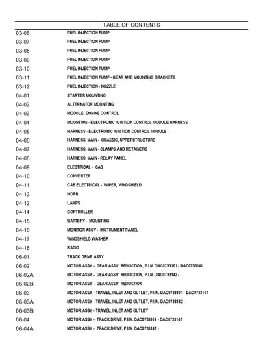 Case CX330 Crawler Excavator Parts Manual 7-8311NA