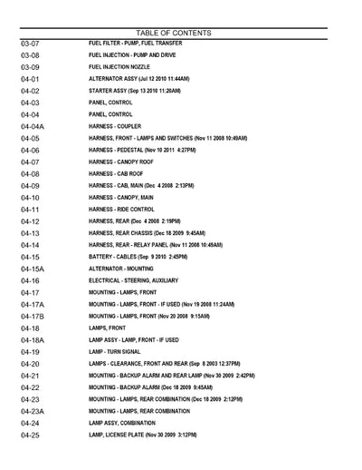 Case 821C Wheel Loader Parts Manual 7-8581NA