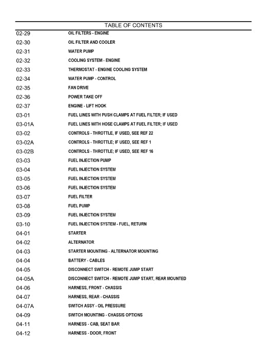 Case 465 Skid Steer Loader Parts Manual 7-9552NA