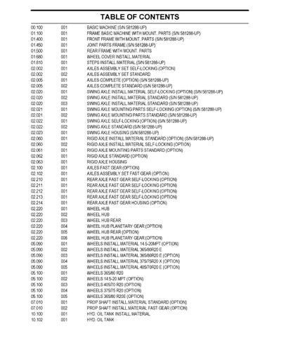 Case 221D Tier 2 Compact Wheel Loader Parts Manual 7-9900NA
