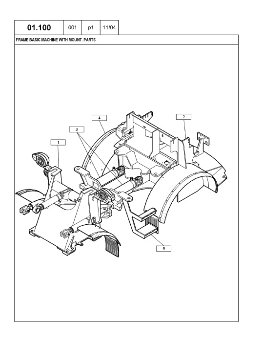 Case 321D Tier 2 Compact Wheel Loader Parts Manual 7-9910NA