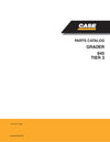 Case 845 Tier 3 Grader Parts Manual 71114171NA
