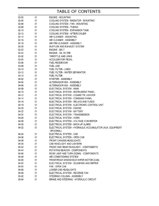 Case 845 Tier 3 Grader Parts Manual 71114171NA