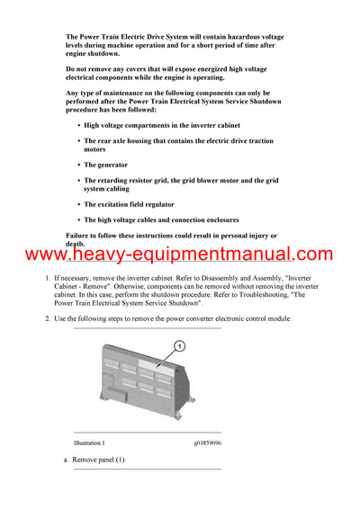 Caterpillar 795F AC TRUCK Full Complete Service Repair Manual SN: ERM