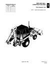Case 480D 480LL Backhoe Loader Parts Manual 8-1103