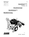 Case 580G Backhoe Loader Parts Manual 8-1234