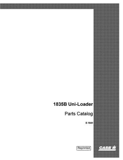 Case 1835B Uni-Loader Parts Manual 8-1841