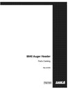 Case IH 8840 Auger Header Parts Manual 8-4725