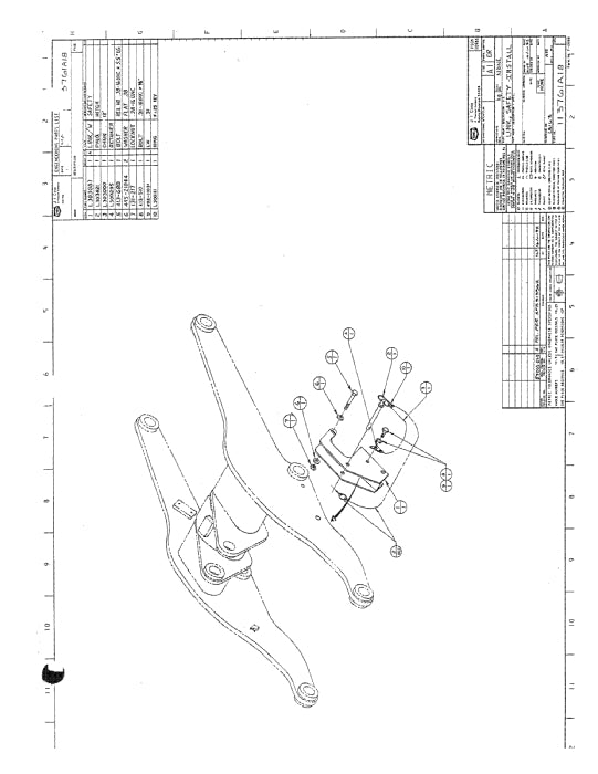 Case 621B Loader Parts Manual 8-9371