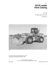 Case 821B Loader COMPLETE Parts Manual 8-9392