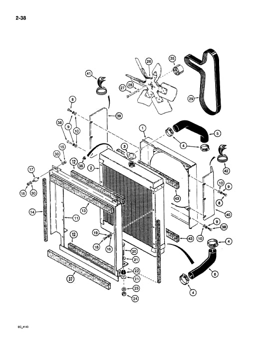 Case 621 Revision Fo Bilingual Ldr Parts Manual 8-9461R2