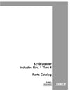 Case 821B Loader Parts Manual 8-9481
