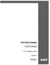 Case IH 1010 Grain Header Parts Manual 8-9911