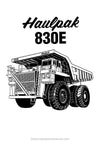 Komatsu 830E(USA) Rigid Dump Truck Parts Manual SN AFE32BS