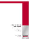 Case IH SRX100 SRX160 Field Sprayer Parts Manual 84223389