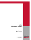 Case IH L790 Front End Loader Parts Manual 84466049