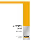 Case 1650M XLT Crawler Dozer Tier 4A Parts Manual 84593379