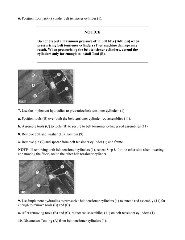 Download Caterpillar 85D CHALLENGER Service Repair Manual 4GR
