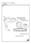 Case CX240B Tier 3 Crawler Excavator Parts Manual 87519713NA