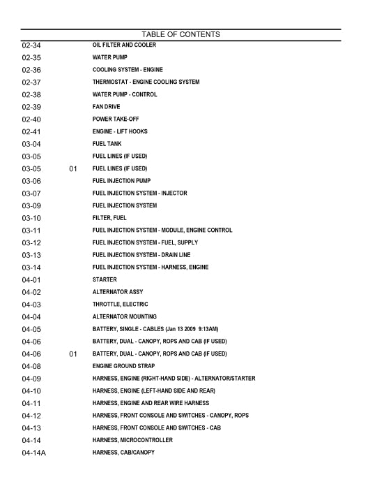 Case 850L Tier 3 Crawler Dozer Parts Manual 87659316NA