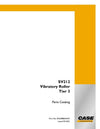 Case SV212 Tier 3 Vibratory Roller Parts Manual 87659886NA