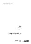Case IH 3050 Grain Header Operator Manual 90326083