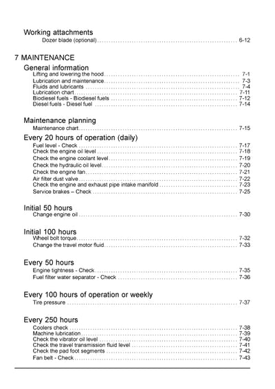 Case SV207E Tier 4B (final) Vibratory Roller Operator Manual 90400631