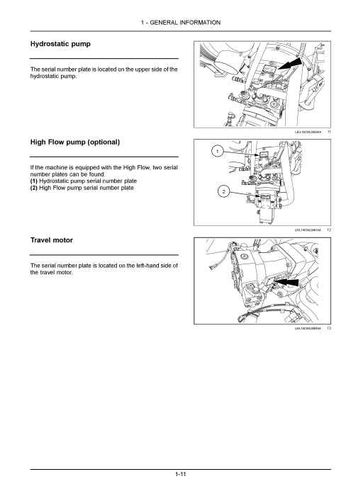 Case 21F, 121F, 221F, 321F Tier 4b Final Compact Wheel Loader Operator Manual 90423507