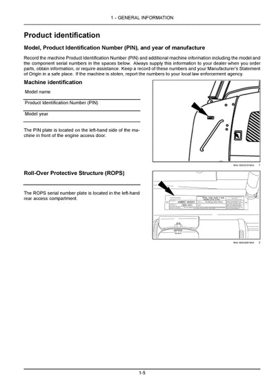 Case 1150M Tier 4B Final Crawler Dozer Operator Manual 90429302