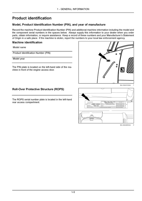 Case 1150M Tier 4B Final Crawler Dozer Operator Manual 90429302