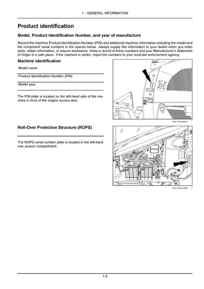 Case 650M Tier 4B final Crawler Dozer Operator Manual 90429312