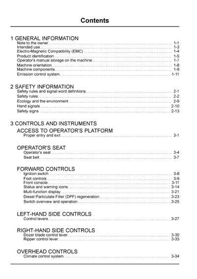 Case 750M Tier 4B final Crawler Dozer Operator Manual 90429315