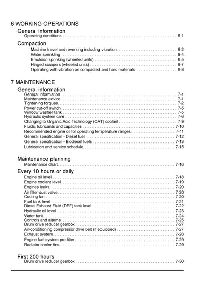 Case DV209D, DV210D, DV209CD, DV210CD Combi Compactor Operator Manual 90431768