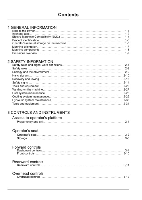 Case PT240D Tier 4B (final) Pneumatic Tire Compactor Operator Manual 90431777