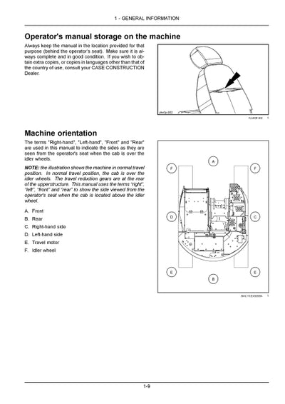 Case CX145D SR Crawler Excavator Operator Manual 90435780