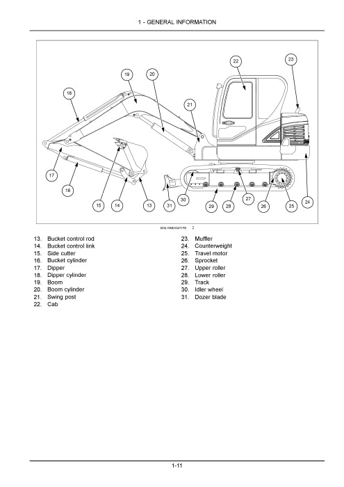 Case CX57C Mini Excavator Operator Manual 90436687