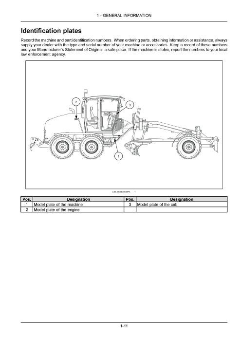 Case 836C, 836C AWD, 856C, 856C AWD Stage V Motor Grader Operator Manual 90436968