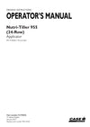 Case IH 955 Nutri-Tiller (24-Row) Sprayer-Applicator Operator Manual 91779876