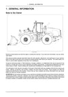 Case 1021G, 1121G Touchscreen Wheel Loader Operator Manual 91900007