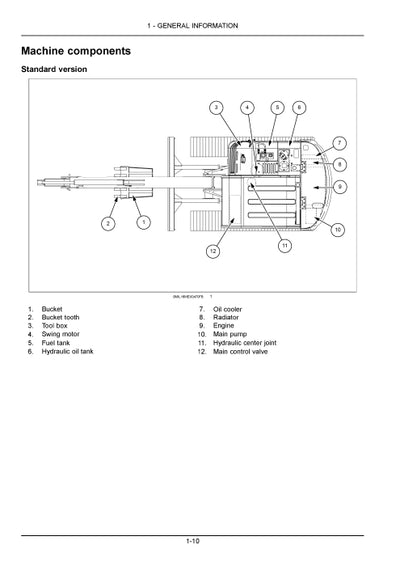 Case CX57C Mini Excavator Operator Manual 92038699