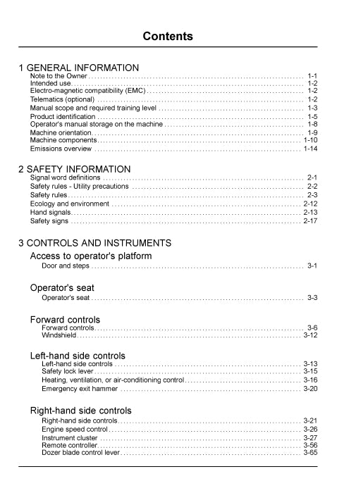 Case CX60C Mini Excavator Operator Manual 92038757