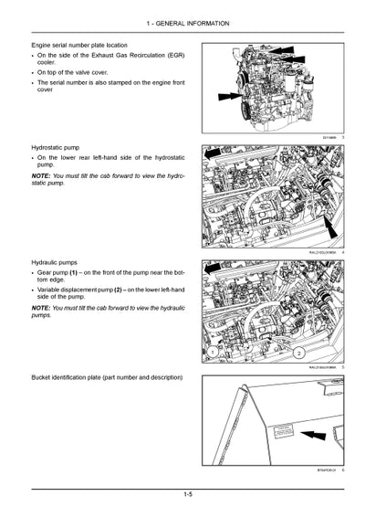 Case TV620B Tier 4B (Final) B Series Compact Track Loader Operator Manual 92065081