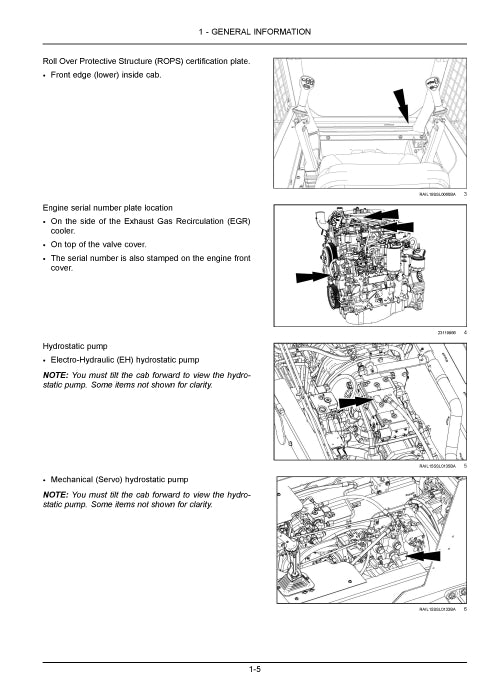 Case TR340B, TV450B B Series Compact Track Loader Tier 4B (final) Operator Manual 92065524